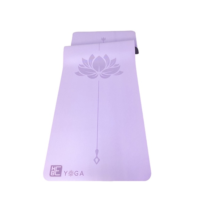 Thảm Tập Yoga Hebeyoga Pu Cao Su Phiên Bản Bông Sen 5mm Cao Cấp