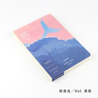 Sổ bìa cứng cá voi A5