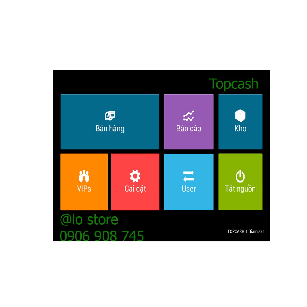 Máy tính tiền cảm ứng Topcash Pos QT-66P | BigBuy360 - bigbuy360.vn