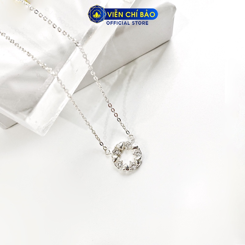 Dây chuyền bạc nữ Lineline love chất liệu bạc 925 thời trang phụ kiện trang sức nữ Viễn Chí Bảo D400468