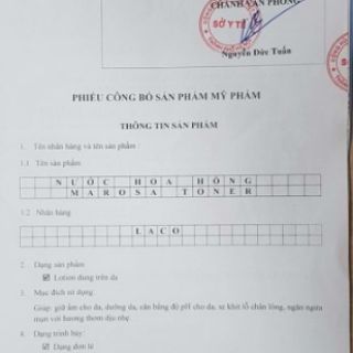 Nước hoa hồng MAROSA