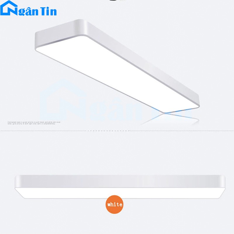 Đèn Led thả trần văn phòng siêu sáng Led 3 chế độ màu 60W 220V THCN218 Ngân Tin
