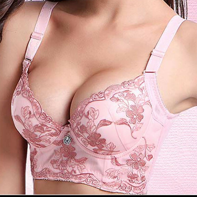 Áo ngực bằng cotton phối ren có gọng sắt cup C~D size 34-42 | BigBuy360 - bigbuy360.vn