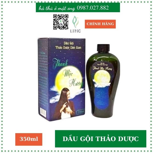 Dầu gội thảo dược dân gian Thanh Mộc Hương chống rụng tóc, gãy tóc, nuôi dưỡng tóc óng mượt TDG