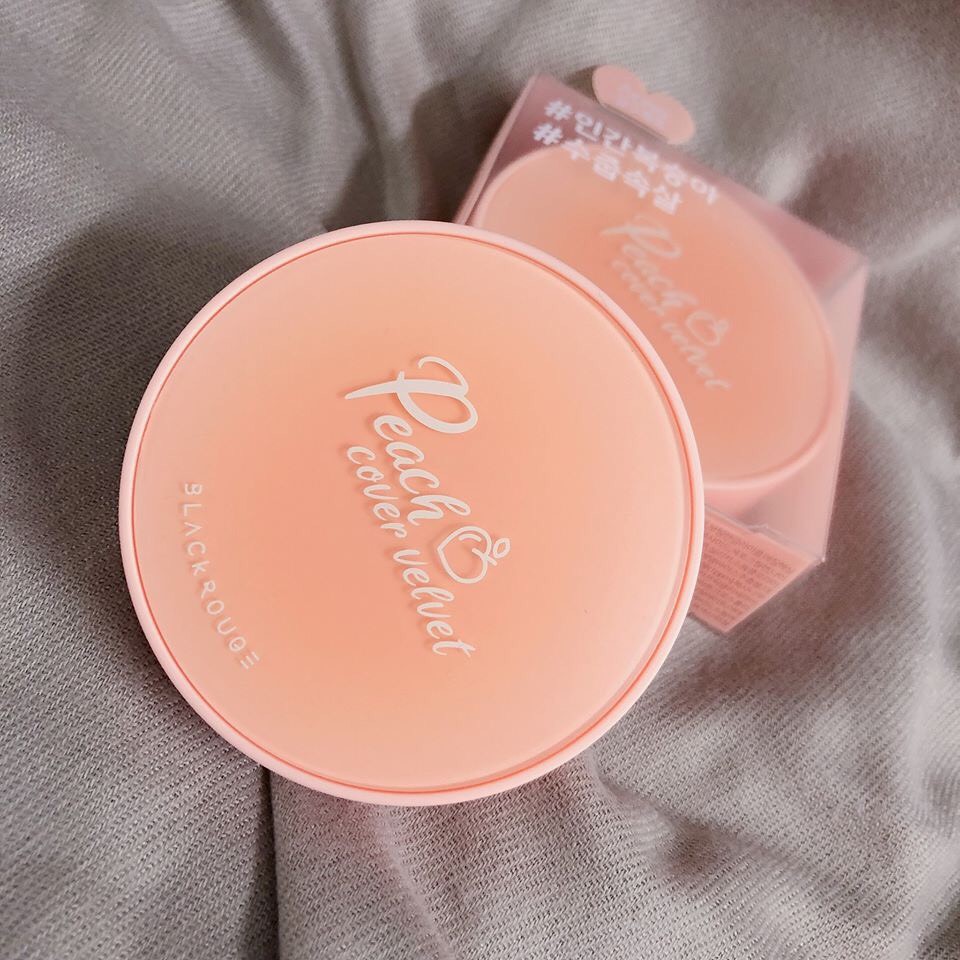 Phấn nước BLACK ROUGE PEACH COVER VELVET CUSHION | BigBuy360 - bigbuy360.vn