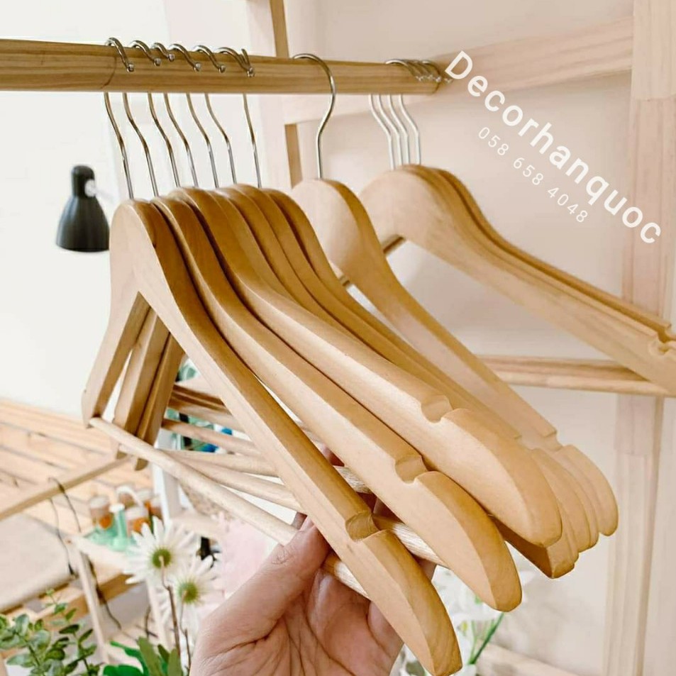 [HÀNG SẴN] Kệ treo quần áo decor homestay, khách sạn, phòng ngủ - Gỗ thông nhập khẩu | BigBuy360 - bigbuy360.vn