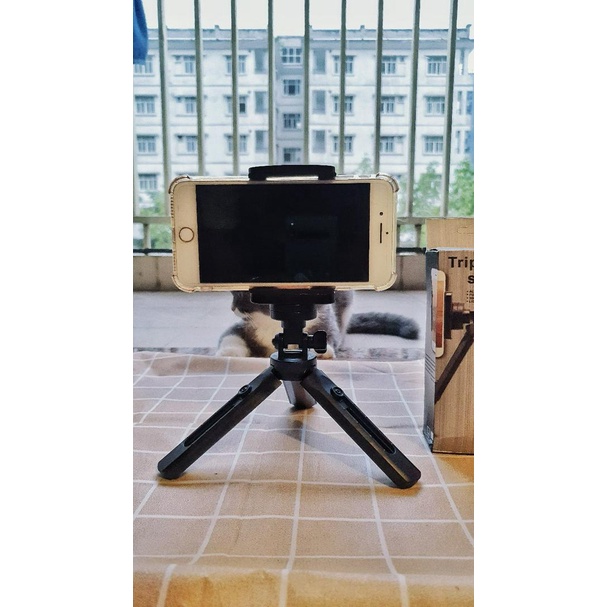 đế tripod chụp ảnh, cây chụp hình 3 chân quay video mini 360 cho smartphone, máy ảnh kỹ thuật số hoặc camera Gopro