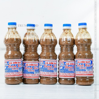 Combo 5 chai mắm nêm khánh hải đặc sản đà nẵng, loại 500ml