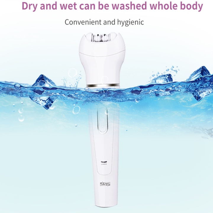 Máy làm đẹp cho phụ nữ đa năng 5 trong 1: Làm sạch lông, rửa mặt, massage mặt, massage toàn thân và tẩy da chết