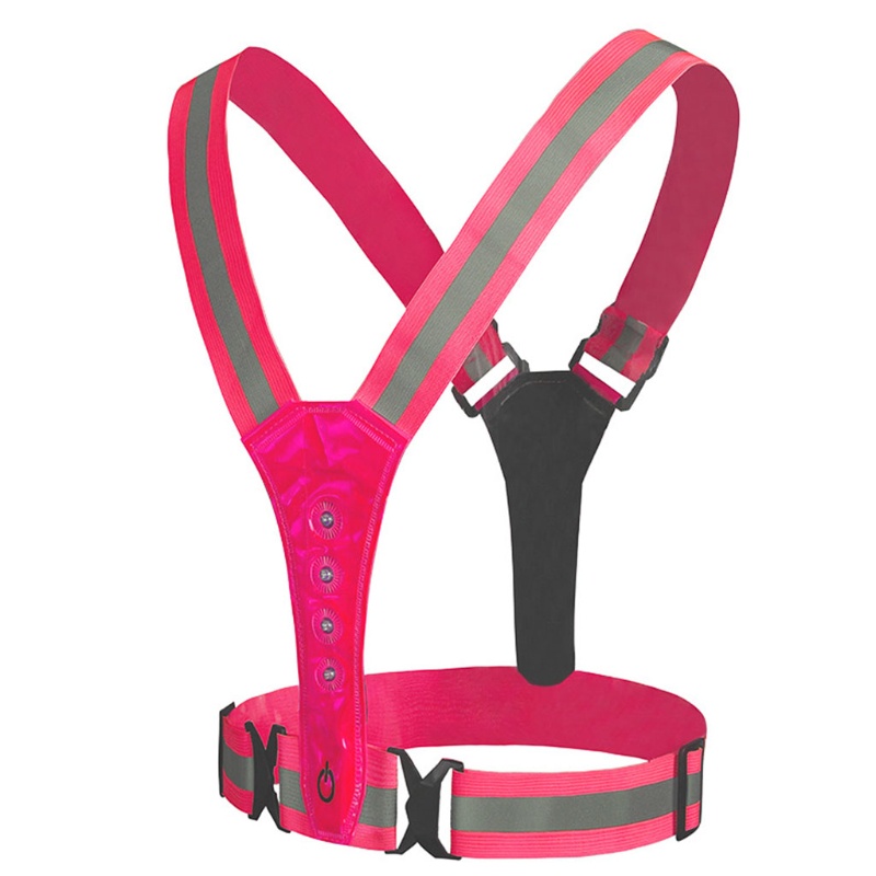 Áo Vest Thể Thao Phản Quang Ánh Sáng Cao Cảnh Báo Tuyệt Vời Hữu Ích