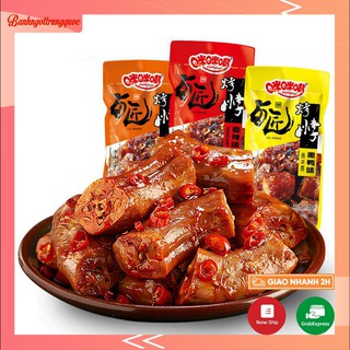 Cổ vịt loại ngon 18g, cổ vịt cay Minizui ba vị thơm ngon