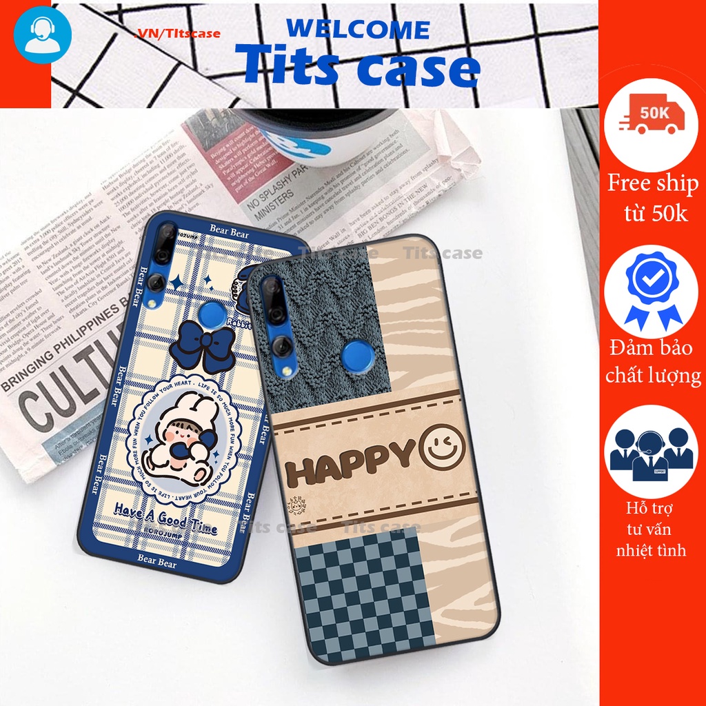 Ốp lưng Huawei Y9 PRIME 2019 in hình bò sữa, gấu be@r, cute cực  ĐỈNH -  cực CHẤT-  cực COOL