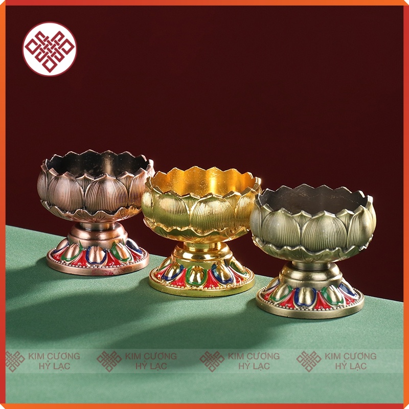 Chân Nến Cúng Phật Đồ Thờ Cúng Mật Tông [Kim Cương Hỷ Lạc]