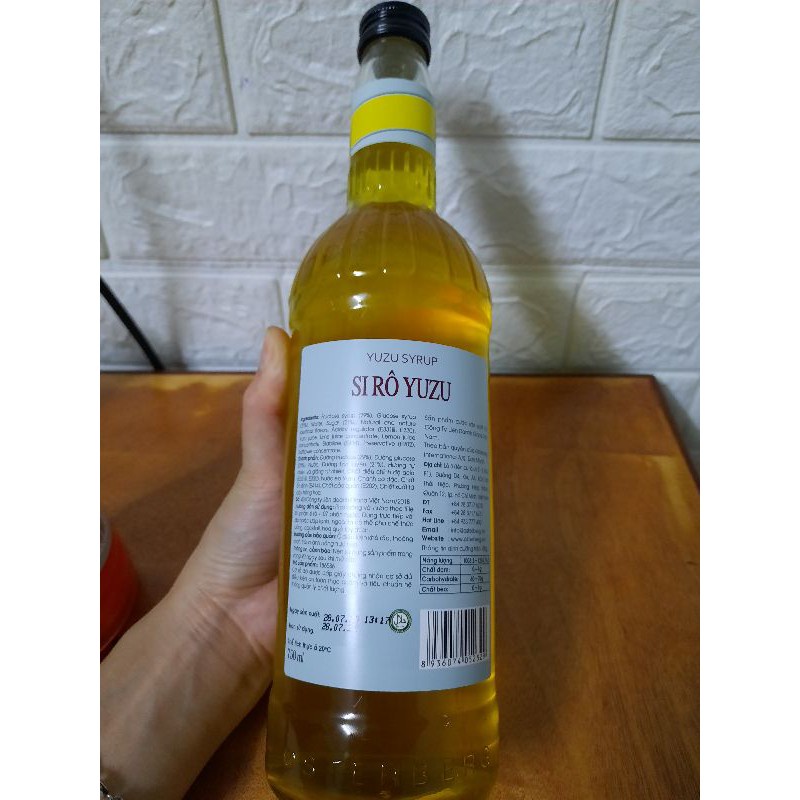 [FREESHIP 50K] Siro Osterberg Yuzu 750ml