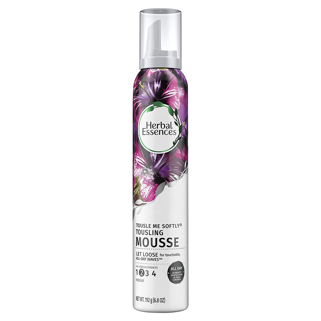 Mousse tạo hình cho tóc xơ Herbal Essences Tousle Me Softly Tousling Hair Mousse 192g (Mỹ) new