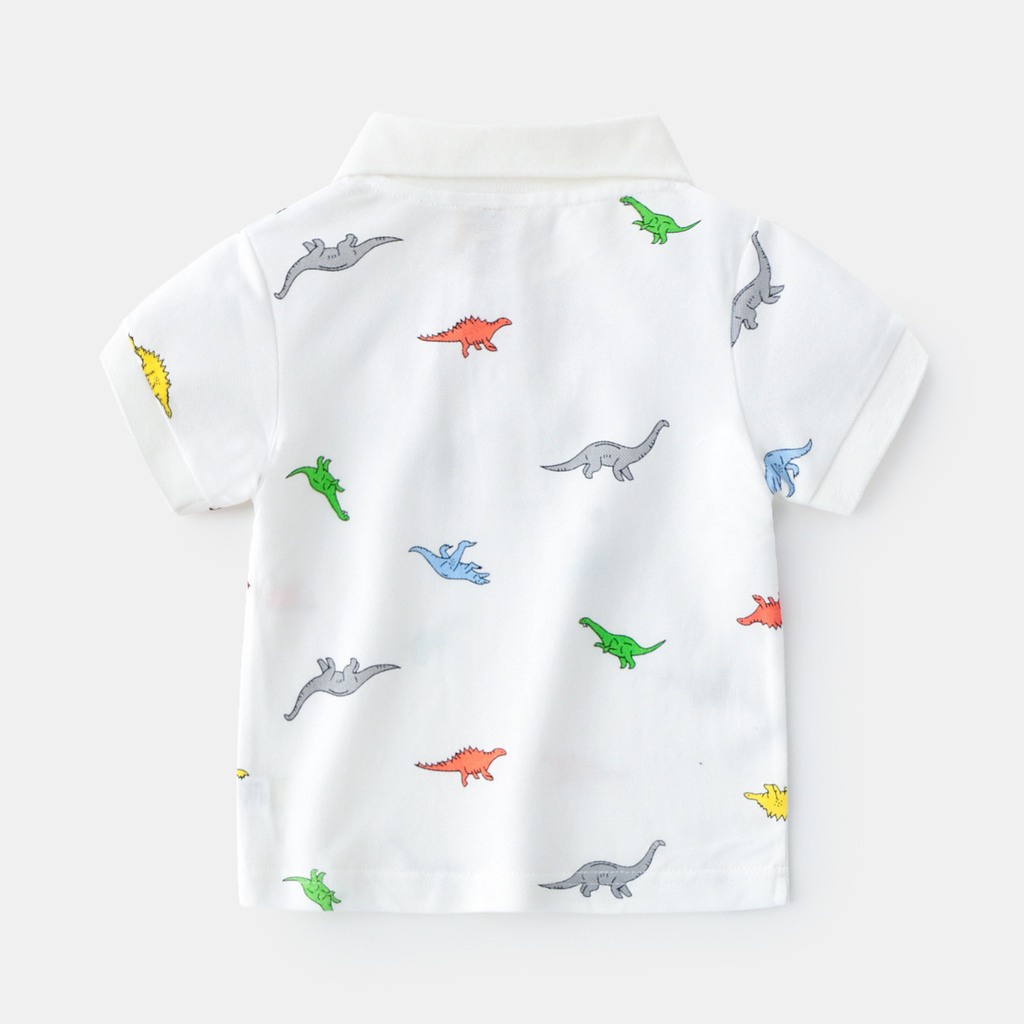Áo Polo cho bé trai BINBON KIDS, Áo cho bé chất cotton cá sấu hàng cao cấp cho bé từ 10-25kg