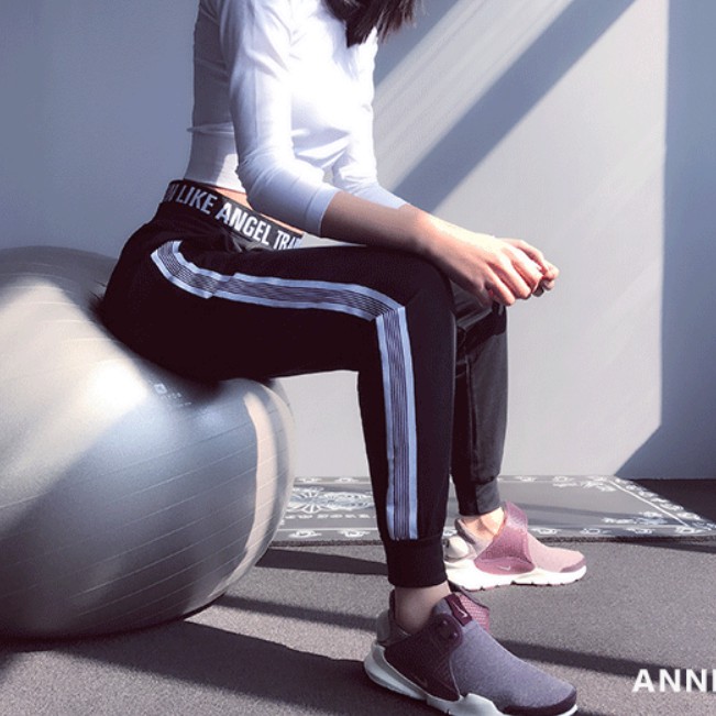 Quần dài Jogger có túi thể thao nữ AAngel (Đồ Tập Gym,yoga) (Không Áo) - Cửa Hàng Việt Nam - Livan Sport