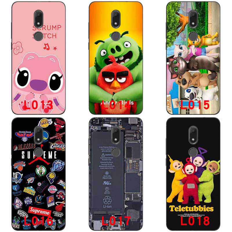 Ốp lưng silicon mềm in hình hoạt hình cho Wiko View Prime