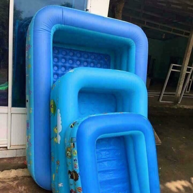 Bể bơi vuông 2 tầng m2