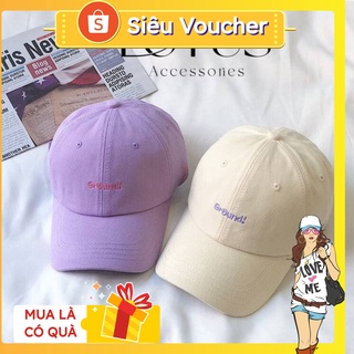 Nón kết-Mũ lưỡi trai nam nữ ulzzang unisex mẫu hot nhất 2021