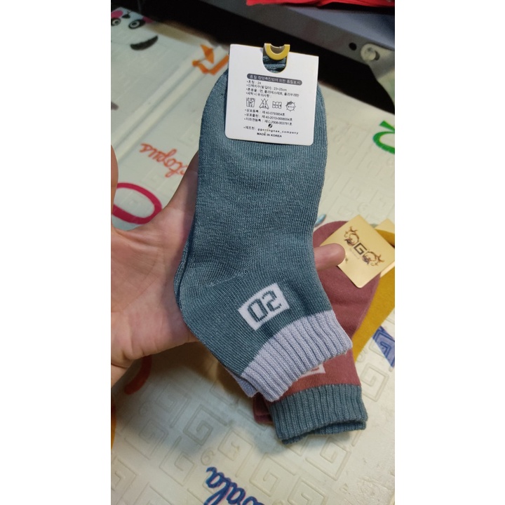 5 đôi tất cổ cao cho bé trai/bé gái size từ 1-6 tuổi được chọn màu