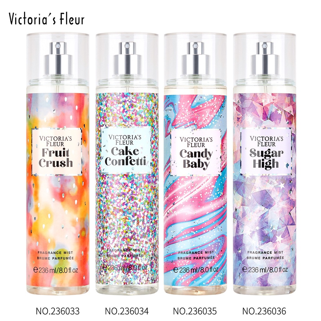 Xịt thơm toàn thân body mist Nội Địa Trung nước hoa lưu hương lâu 236ml