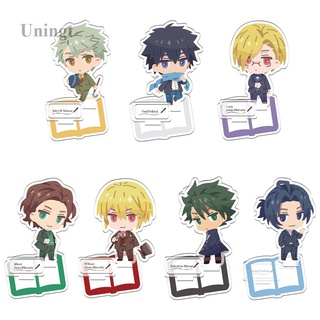 Standee hình nhân vật hoạt hình Moriarty The Patriot bằng acrylic 8cm để bàn trang trí