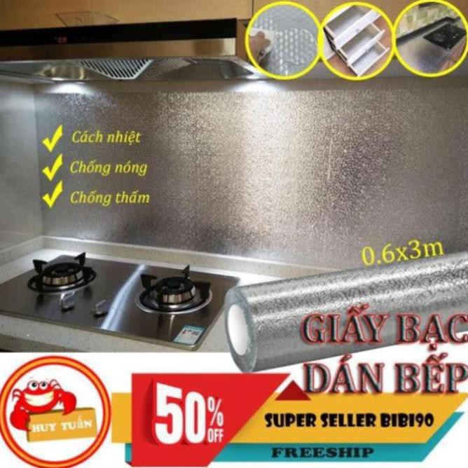 Cuộn giấy bạc dán bếp cách nhiệt chống thấm bền đẹp