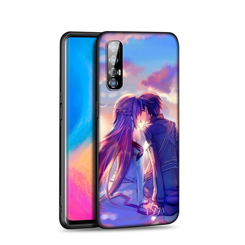 Ốp Lưng In Hình Sword Art Online Cho Oppo F17 Pro Reno 4 Ace 10x 2z 2f 2 Z Pro 86sf