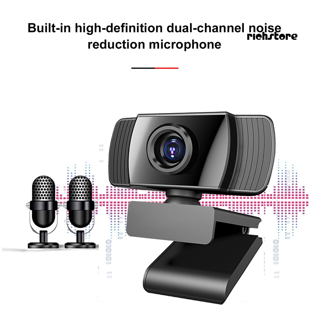 Webcam Dnbg 720p / 1080p Usb 2.0 / 3.0 2000w Cao Cấp Cho Máy Tính