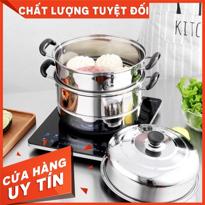 [Hot] Nồi Hấp Inox 3 Tầng Đa Năng - giadung2020 - 2021