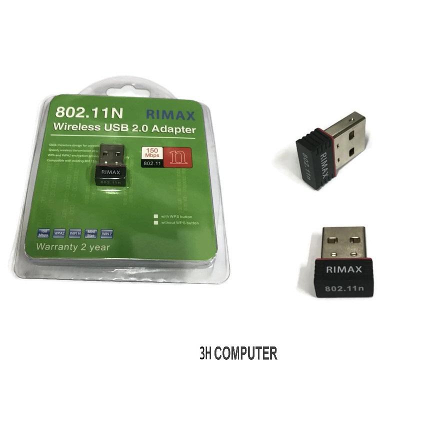 USB WIFI 802.11 NANO-MẪU MỚI-KHÔNG ANTEN