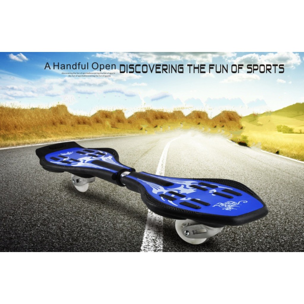 Ván Trượt Lắc Skateboard Ripstick Mini Rangs Japan Bánh Xe Có Đèn Led.