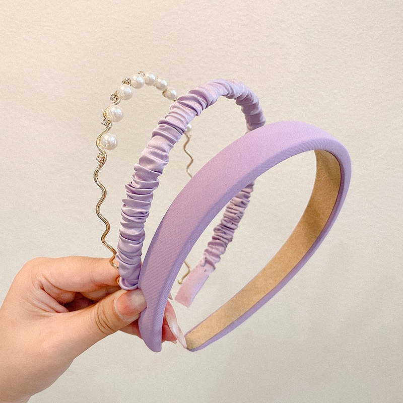Băng đô phong cách Hàn Quốc đơn giản và thời trang tùy chọn số lượng và kiểu dáng