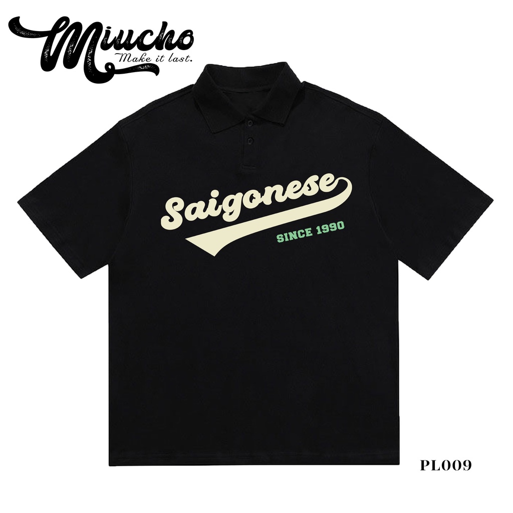 Áo polo nữ form rộng, áo thun polo nữ có cổ đẹp chất cotton form unisex PL009 Miucho basic