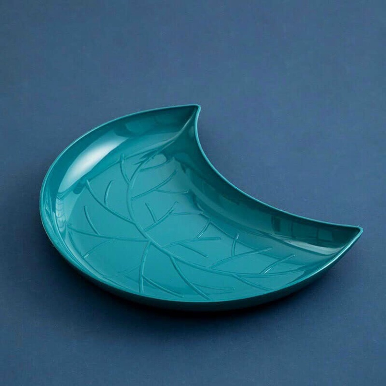 Sét 5 Đĩa Hình Bán Nguyệt Trang Trí Được Nhiều Kiểu