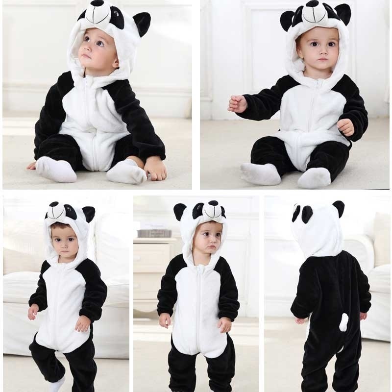 Bộ Đồ Ngủ Liền Thân Cosplay Nhân Vật Hoạt Hình Rm19 Cho Bé