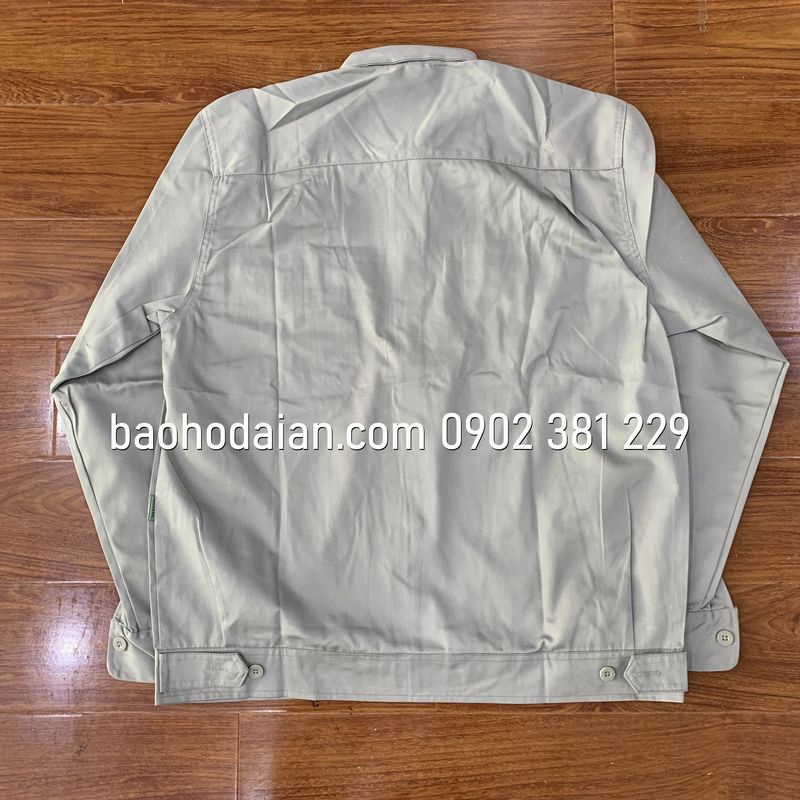 Quần áo kỹ sư, công nhân vải Pangrim túi hộp màu ghi xám - DA01