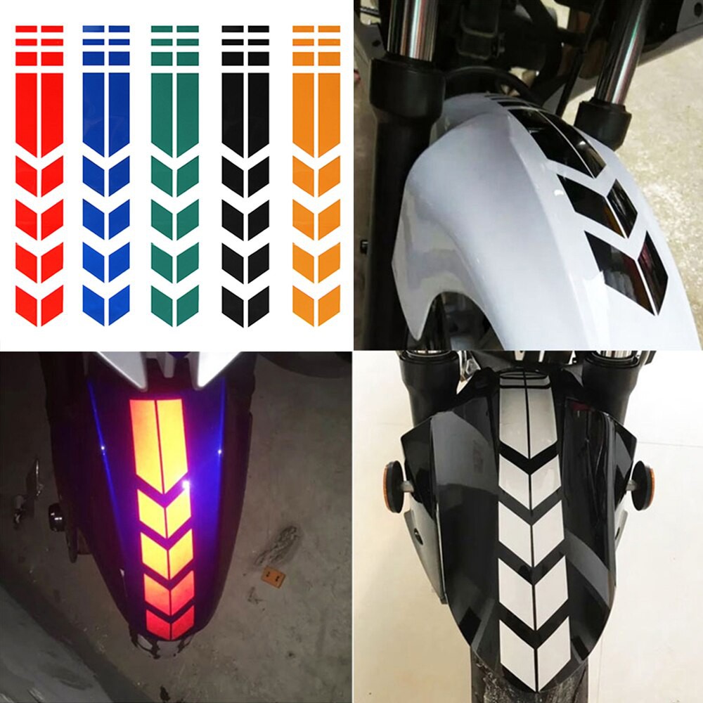 Tem Decal Phản Quang Dán Dè Chắn Bùn Xe Máy Thể Thao Cao Cấp