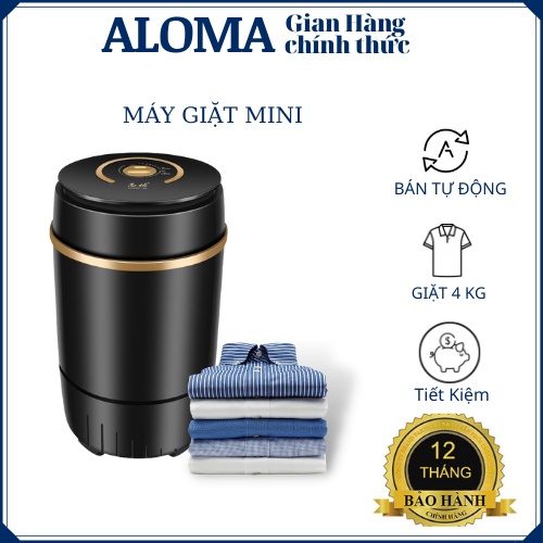 Máy giặt mini bán tự động chính hãng DEKE XPB-10 Giặt quần áo cho bé