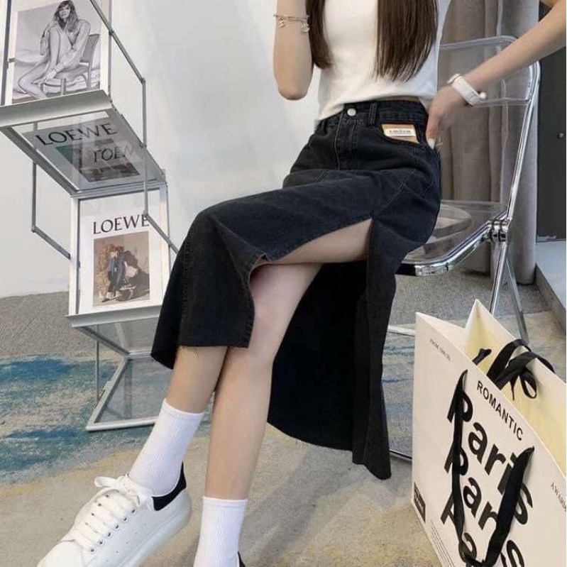 VÁY JEAN XẺ DÀI | BigBuy360 - bigbuy360.vn