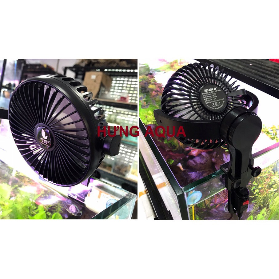 Quạt tản nhiệt - quạt làm mát bể thủy sinh COOLING FAN Jeneca FS-13 xoay 360 độ và BOYU FS-120 cao cấp (chính hãng)