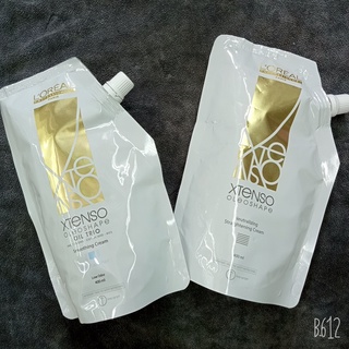 ( Hàng Chính Hãng) Kem, Dập Uốn Duỗi Dành Cho Mọi Loại Tóc Loreal Xtenso 400ml