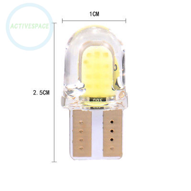 Bộ 20 bóng đèn LED Canbus Silica T10 COB 4 SMD W5W DC 12V cho xe hơi | BigBuy360 - bigbuy360.vn