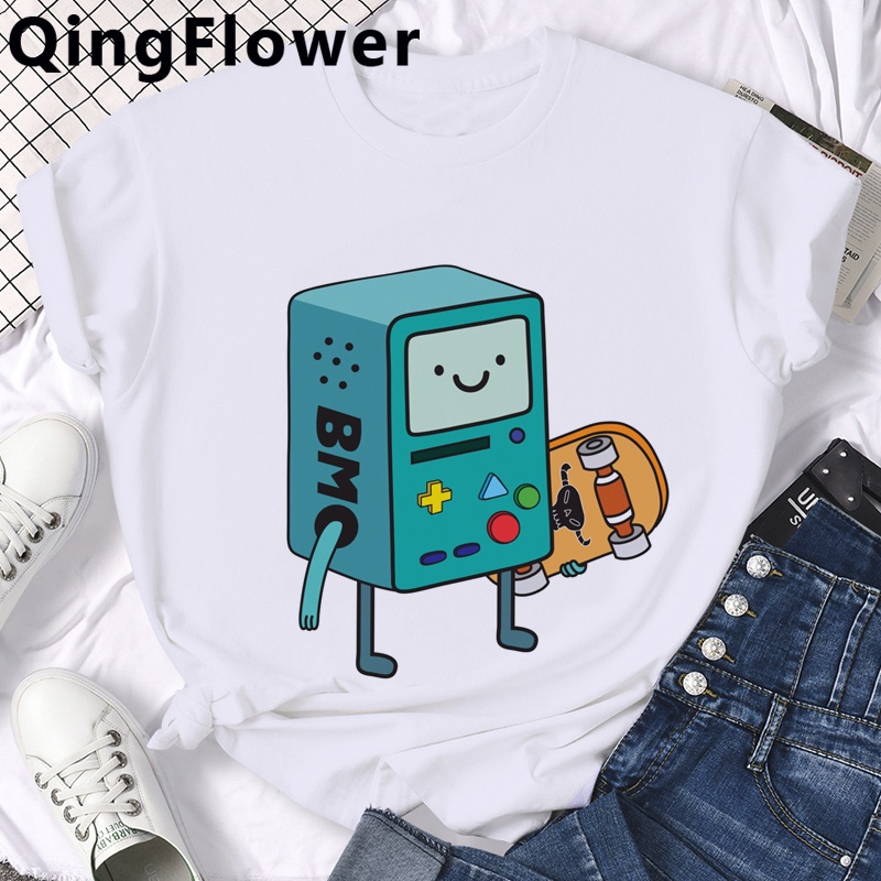 Áo Thun Tay Ngắn In Hình Công Chúa Bubblegum Rock Adventure Time Dễ Thương Vui Nhộn Phong Cách Hip Hop Cho Nam Và Nữ