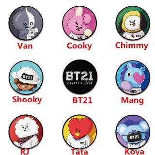 Đế điện thoại _ popsocket bt21 bts