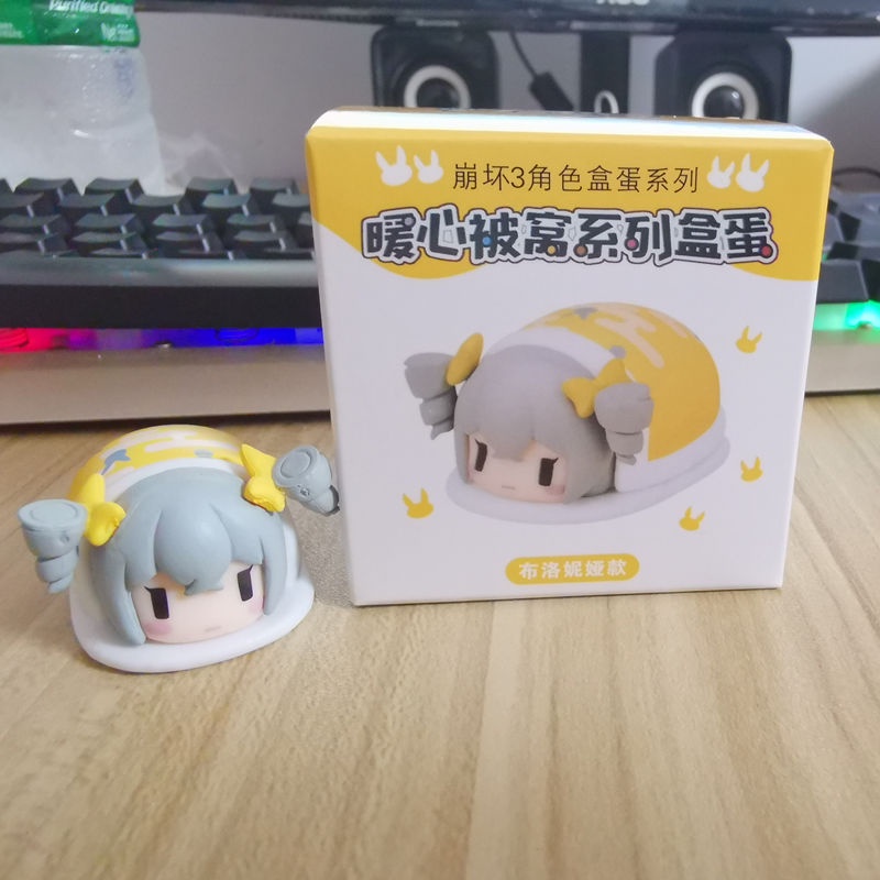 Set 7 Mô Hình Nhân Vật Hoạt Hình Honkai Impact 3 Trang Trí