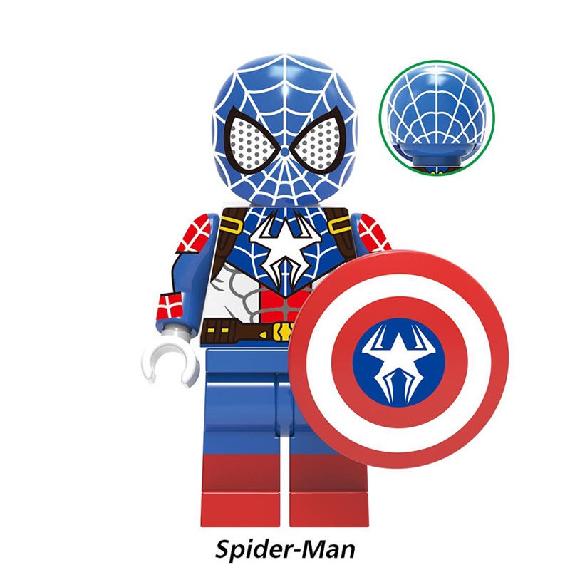 Đồ Chơi Lắp Ráp Mô Hình Nhân Vật Người Nhện Marvel