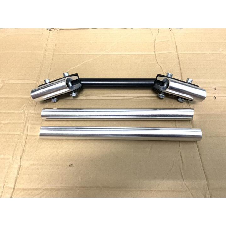 GHI ĐÔNG 3 KHÚC 💎 Hàng nhôm nguyên khối chống rung lắc chuyên dùng độ các xe cao cấp dáng cafe racer | BigBuy360 - bigbuy360.vn