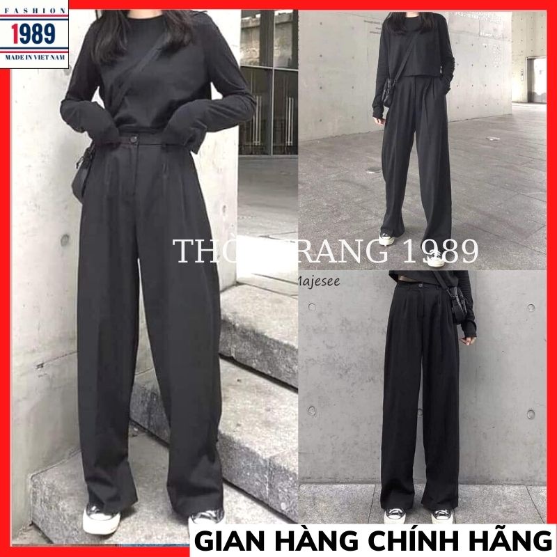 Sét bộ thể thao unisex 2 món ,áo croptop dài tay kèm quần ống rộng khuy cài,chất tuyết mưa hàn phong cách ulzzang TT1989